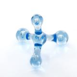 Massageador Corporal Pyramid Massage em Acrílico Azul - Relaxmedic RM-MP100 - Relax medic