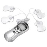 Massageador Eletrico Digital para Dores e Tensao Muscular Acupuntura Fisioterapia LCD com 4 Eletrodos (90654) - Chen