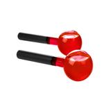 Massageador esfera de vidro grande - vermelha - Gianinis
