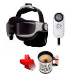 Massageador Eye Head Massager Idream 1260 Marca: Basal + Brinde Caneca Automática Original Stirring Mug