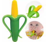 Massageador Gengiva Mordedor Escova Silicone Milho Buba