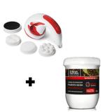 Massageador Infravermelho Orbital Creme Pimenta Negra Profissional - Cosmo