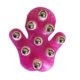 Massageador Luva Rosa 9 Esferas - Hypem