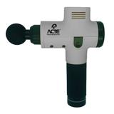 Massageador Massage Gun Profissional Acte R16-P Sem Fio Cinza/Preto