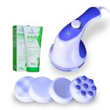 Massageador Orbital Corporal 360º Body Sculptor 110v + Creme Redutor de Medidas - Relaxtone