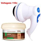 Massageador Orbital + Creme 7 ativos 300g Voltagem: 110v - Supermedy
