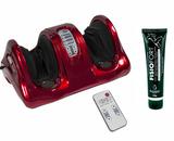 Massageador Para Pernas E Pés Foot Massager Ultra Bivolt + Gel Massageador - Fisio power
