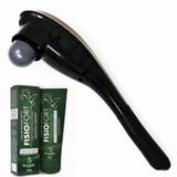 Massageador Portátil Sem Fio 4 Acessórios Bivolt + Fisiofort - Speed