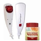 Massageador Profissional 110v + Creme Esfoliante Revitalizante Pés e Mãos - Power