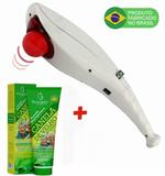 Massageador Profissional com Infravermelho de Alta Potencia 220v + Gel - Ms fisioterapia