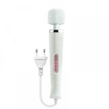 Massageador Terapêutico Magic Wand Elétrico Branco 36cm / 10 Vibrações, Alta Frequência 9000 Rpm / V