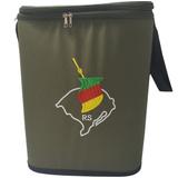 Mateira Bolsa Kit Chimarrão 2L De Nylon Acessório Cuia Erva Verde RS - Zanline