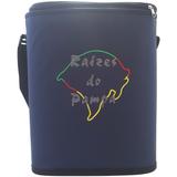 Mateira Para Chimarrão Cuia Erva 2L De Nylon Raízes Do Pampa Azul - Zanline