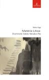 Matéria lítica - Drummond, Cabral, Neruda e Paz