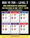 Math Books for Kindergarten (Add to Ten - Level 2) - West suffolk cbt service ltd
