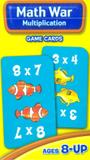 Math war multiplication - game cards - School zone