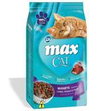 Max Cat Nuggets de Carne, Frango e Peixe para Gatos Adultos- 3 Kg - Total