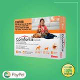 Medicamentos para cachorros e gatos antipulgas confortis de 4,5 a 9kg p/ cachorro e 2,8 a 5,4 kg p/ gatos com duas caixas - Elanco