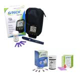 Medidor De Glicose G-tech Lite + 50 Tiras + 50 Lancetas