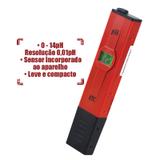 Medidor de PH Analisador Peagâmetro Phmetro de Aquário e Bolso Sem Certificado PH-1700 Instrutherm