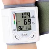 Medidor de Pressao Cardiaco Digital Arterial Pulso Braço Portatil Pilha - Ideal