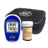 Medidor Glucoleader + Tiras Reagentes + Estojo porta kit