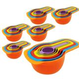 Medidores de Cozinha Xícaras Colheres Kit 06 peças x 06 - Uny home