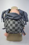 Mei Tai Evolutivo Cinza Estampado/ Canguru Ergonômico/ Sling - Deborah slings