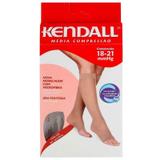 Meia 3/4 de Compressão Kendall 18-21mmHg - G, Ponteira Aberta, Mel