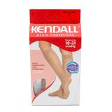 Meia 3/4 de Compressão Kendall 18-21mmHg - M, Ponteira Fechada, Mel
