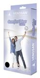 Meia 3/4 Média Compressão Aberta Curta Bege (20-30 mmHg) AD Confortline Cotton - Venosan