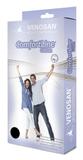 Meia 3/4 Média Compressão Aberta Curta Bege (20-30 mmHg) AD Confortline Cotton - Venosan
