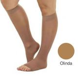 Meia 3/4 Média Compressão Aberta Olinda (20-30 mmHg) AD Legline - Venosan