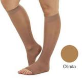 Meia 3/4 Média Compressão Aberta Olinda (20-30 mmHg) AD Legline - Venosan
