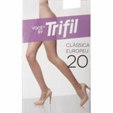 Meia calça classica europeu fio 20 w06308 - trifil - branco