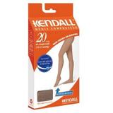 Meia Calça Kendall Média Compressão 18-21mmHg - G, ponteira fechada, mel