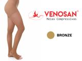Meia Calça Venosan 6000 20-30mmHg Bronze Pé Aberto
