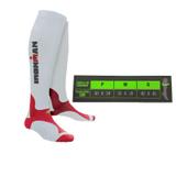 Meia Compressão DX-3 IronMan Feminina M Bco