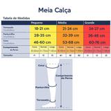Meia-Coxa Elástica com Cinta Alta Compressão 30-40mmHg esquerda Sigvaris