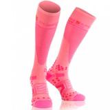Meia de Compressão Cano Alto -Full Socks V2.1 Rosa 4L - Compressport