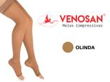Meia Elástica 7/8 Venosan Legline 15-23mmHg Olinda Pé Aberto