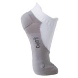 Meia Lupo AU Performance Cano Curto Cor Branco Cinza