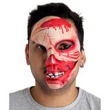 Meia Máscara Sangue - Halloween