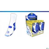 Meia Ortopédica P/ Proteção Pró-diabetic (cano Curto - Azul) - Tam M - Ortho Pauher