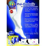 Meia ortopedica para protecao pro-diabetic sg714 branca - ortho pauher