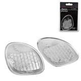 Meia Palmilha Mini Gel Silicone Apoio Plantar Sapato Social - Beg