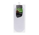Meia Sapatilha Invisível 36 a 39 Branco - Kit com 2 Pares - Meias keny