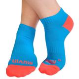 Meia Sapatilha Sport Fit MSP-310 - 34-36 - Azul - Muvin