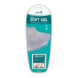 Meia Soft Gel Tamanho Único Só Pés - 1 Par