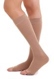 Meia Venosan Confortline (30-40mmhg) AD - Panturrilha/Bege/Aberta